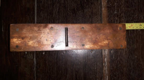 ขายกบไม้ฝรั่งหน้าหุ้มทองแดงสวยงามใบ1 1/2" สวยงาม ขายกบไม้ฝรั่งหน้าหุ้มทองแดงสวยงามใบ1 1/2" สวยงาม