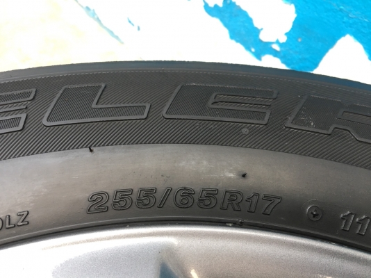 แม็ก ISUZU V-CROSS X-Series ขอบ 17 พร้อมยาง Bridgestone 255-65-17 ปี15