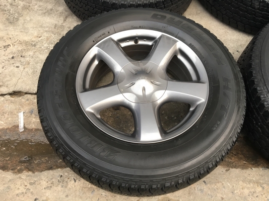 แม็ก ISUZU V-CROSS X-Series ขอบ 17 พร้อมยาง Bridgestone 255-65-17 ปี15