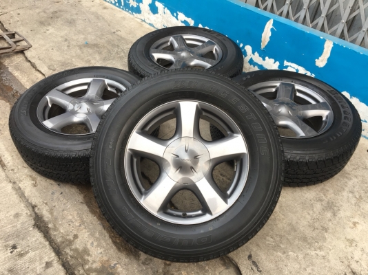 แม็ก ISUZU V-CROSS X-Series ขอบ 17 พร้อมยาง Bridgestone 255-65-17 ปี15