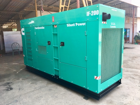 CUMMINS 200 KVA. U.S.A. รับประกัน 12 เดือน CUMMINS 200 KVA. U.S.A. รับประกัน 12 เดือน