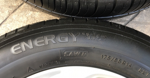 ล้อแม็ก Honda Brio Amaze 2017 ขอบ 14 พร้อมยาง Michelin 175-65-14 ปี16