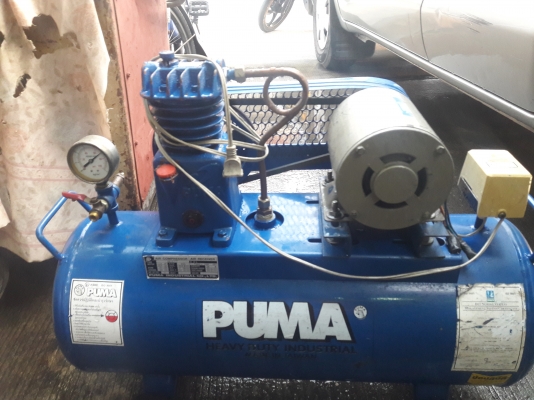 ขาย !! ปั้มลม.PUMA.ขนาด1/3แรง1สูบ.36ลิตร.พร้อมใช้งาน ขาย !! ปั้มลม.PUMA.ขนาด1/3แรง1สูบ.36ลิตร.พร้อมใช้งาน