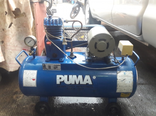 ขาย !! ปั้มลม.PUMA.ขนาด1/3แรง1สูบ.36ลิตร.พร้อมใช้งาน
