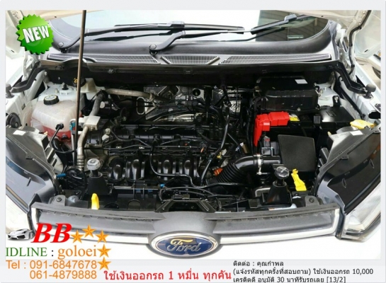 FORD ECOSPORT 1.5 titanium 2014 ใช้เงินออกรถ 10,000 บาท