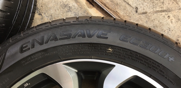 ล้อแม็ก Mazda 2 ตัวท๊อป ขอบ 16 พร้อมยาง Dunlop 185-60-16 ปี 15 แม็กสวย