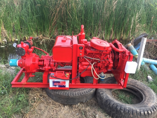 ขายปั้มน้ำแรงดันสูง ปั้มดับเพลิง พร้อมใช้งาน ครับ ร้านสมชายบ้านบ่อ