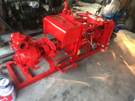 ขายปั้มน้ำแรงดันสูง ปั้มดับเพลิง พร้อมใช้งาน ครับ ร้านสมชายบ้านบ่อ