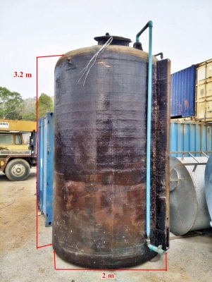 ถังไฟเบอร์ 10,000 ลิตร