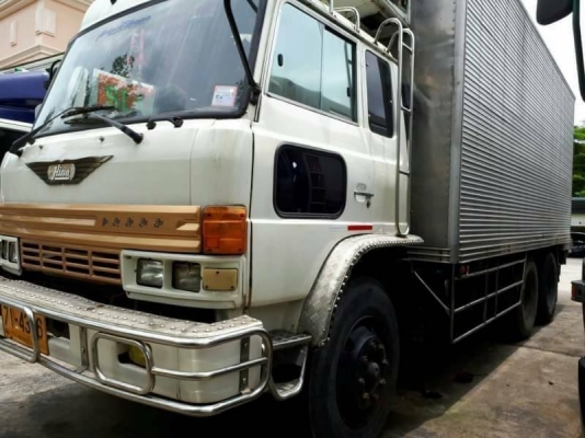 ขาย 450,000 รถสิบล้อตู้เย็น HINO FL176 เครื่องดี เกียร์ดี หัวบาง ยางดี คัชซีสวย เอกสารเล่มทะเบียนพร้อมโอน รถอยู่ กทม. 090-772-3710 090-772-3708