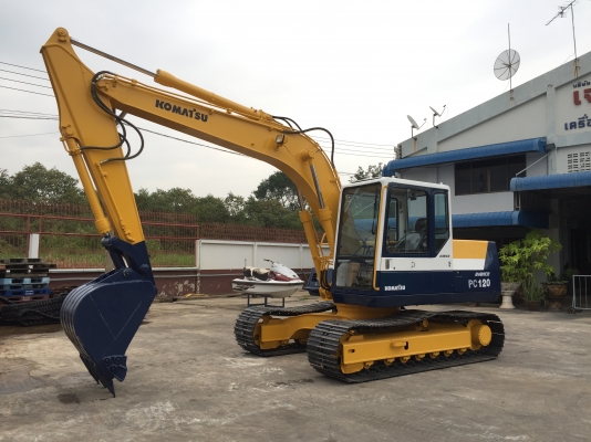 รถขุด Komatsu PC120-5 Avance มือสอง นำเข้าจากญี่ปุ่น พร้อมใช้งาน