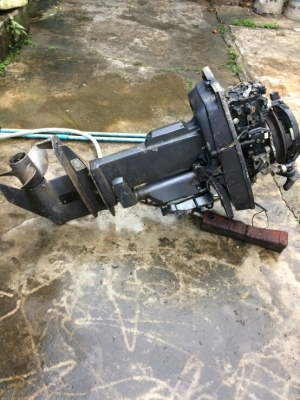 ขาย tohatsu 50hp ใบพัดปั๊มน้ำใหม่ ไม่มีฝาขายตามสภาพ