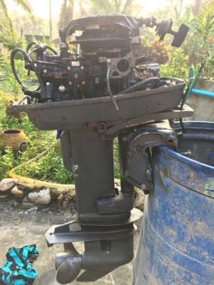 ขาย tohatsu 50hp ใบพัดปั๊มน้ำใหม่ ไม่มีฝาขายตามสภาพ