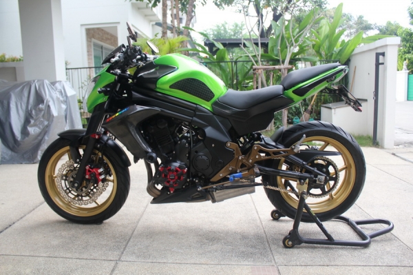 ER6n ปี2013 รถสวยพร้อมของแต่งทั้งคัน