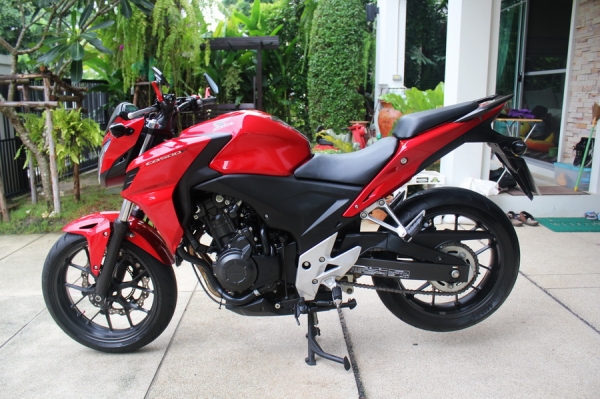 HONDA CB500F ปี2014 ท่อLeovince รถสวยมาก HONDA CB500F ปี2014 ท่อLeovince รถสวยมาก