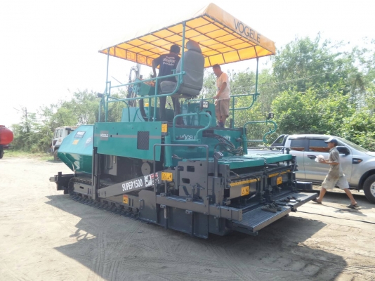 รถปูยาง VOGELE แทรคเหล็กปูใด้6เมตร เอกสารเล่มทะเบียน พร้อมใช้งาน รถปูยาง VOGELE แทรคเหล็กปูใด้6เมตร เอกสารเล่มทะเบียน พร้อมใช้งาน