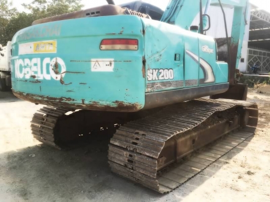 Kobelco sk200 super X ไมล์ชั่วโมง 13,xxx เอวแน่น โซ่หนา ไม่โหลด ไฟฟ้าครบ เอกสารเล่มทะเบียน  ใช้เงินดาว์น 300,000 บาท