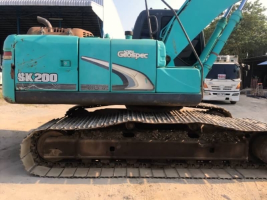 Kobelco sk200 super X ไมล์ชั่วโมง 13,xxx เอวแน่น โซ่หนา ไม่โหลด ไฟฟ้าครบ เอกสารเล่มทะเบียน  ใช้เงินดาว์น 300,000 บาท