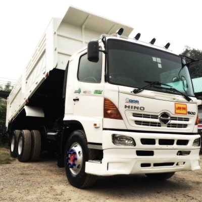 Hino mega เครื่อง 220 แรง ปี 47 แม่เดี่ยวดัมพ์สามมิตร มีระบบ ยางดี พร้อมใช้งาน ทะเบียนพร้อม