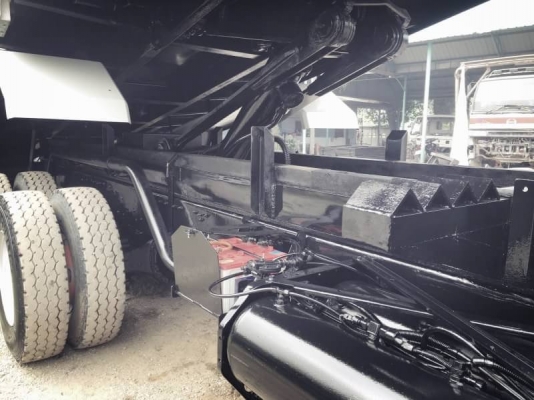 Hino mega เครื่อง 220 แรง ปี 47 แม่เดี่ยวดัมพ์สามมิตร มีระบบ ยางดี พร้อมใช้งาน ทะเบียนพร้อม