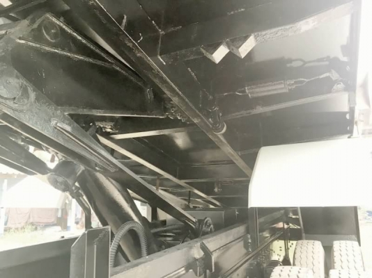 Hino mega เครื่อง 220 แรง ปี 47 แม่เดี่ยวดัมพ์สามมิตร มีระบบ ยางดี พร้อมใช้งาน ทะเบียนพร้อม