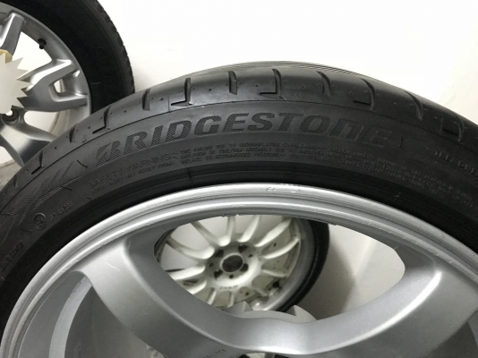ขายๆโปรไดร์ขอบ18  5/114หน้า9.5หลัง10.5พร้อมยางหน้าBRIDESTONE 245/40/18ปี15ยางหลัง Pirelli 255-45R18ปี14 ดอกเต็มๆทัง4เส้นใช้กันยาวๆ ????ล้อมีซ่อม????ร้าวในคู่หน้า1วงใช้ได้ปกติ ขายตามสภาพยกชุด 7900 ฿   ID line Tel 0850448320