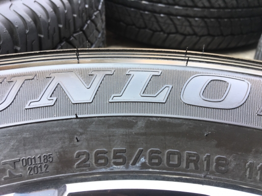 แม็กป้ายแดง Mitsu All New Pajero Sport ตัวท๊อป ขอบ 18 พร้อมยางป้ายแดง 265-60-18 ปี 17 เส้นสียังอยู่