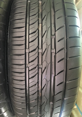 ยาง Continental 225-60-17 ปี 16 มีตุ่มทุกเส้น