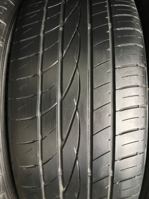 ล้อแม็ก LENSO SAMURAI ขอบ 17 สีดำหน้าเงา พร้อมยาง 215-50-17 ปลายปี 14