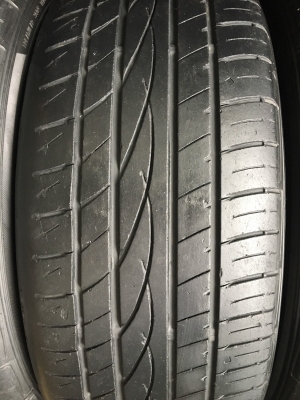 ล้อแม็ก LENSO SAMURAI ขอบ 17 สีดำหน้าเงา พร้อมยาง 215-50-17 ปลายปี 14