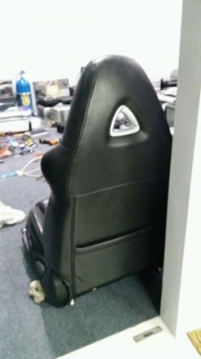 เบาะสปอต์ rx8 หนังแท้ ปรับไฟฟ้าคนขับ สภาพสวยๆ