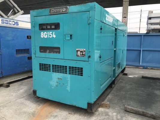 ขายเครื่องปั่นไฟ DENYO DCA220SPMII นำเข้าจากญี่ปุ่น ติดต่อ ใหม่ 089-7945153