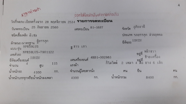 Isuzu Npr115 ตู้เปิดข้าง.เหมาะขายของ ภาษี ทะเบียนพร้อมโอน Isuzu Npr115 ตู้เปิดข้าง.เหมาะขายของ ภาษี ทะเบียนพร้อมโอน