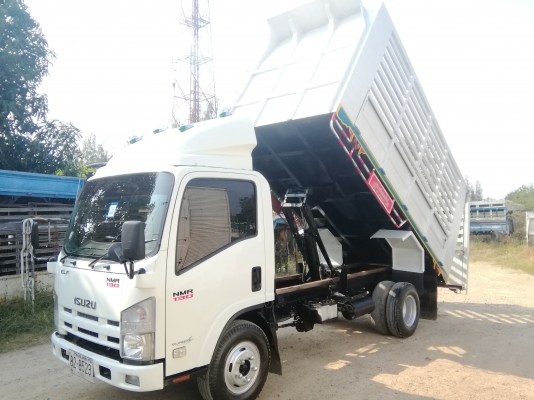 6 ล้อดัมพ์ *EURO.3* ISUZU NMR 130 แรงม้า คอมมอนเรว *ยาว 4.00 ม.* รถสวยเดิมทั้งคัน * รถห้างแท้ * มีเล