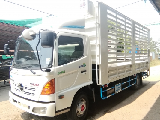 6 ล้อกลาง *Euro.3* HINO *ซีรีย์500* FC9J 175 แรงม้า คอมมอนเรว *ยาว 5.50 ม.* รถสวยเดิม+สวยจริง * รถห้