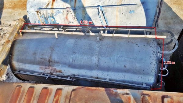 ถังสแตนเลส 8,000 ลิตร