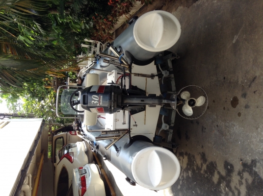 ขายเรือยางท้องไฟเบอร์360ของUSAยกชุด