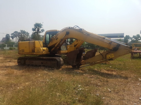 ขายด่วนครับ รถแบคโฮ Komatsu 120 รุ่น6 รถสวยพร้อมใช้งานครับ
