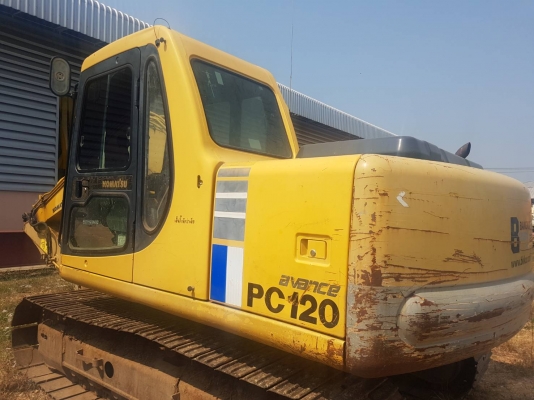ขายด่วนครับ รถแบคโฮ Komatsu 120 รุ่น6 รถสวยพร้อมใช้งานครับ