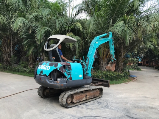 ขายแบคโฮ KOBELCO SK30(ปั้มนิ้ว)(คอนโทลน้ำมัน)(ลายหัวแย๊ก) ครบๆ สวยเดิมจากญี่ปุ่น ทำงานสมบูรณ์ทุกระบบ รับรองไม่ผิดหวัง 235,000 เท่านั้น!!