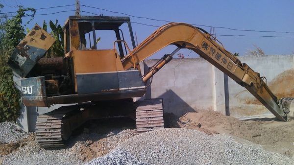 รถฝากขาย แบคโฮ KOMATSU PC60-5 เอกสารใบซื้อขาย