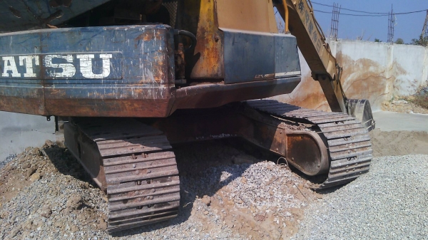 รถฝากขาย แบคโฮ KOMATSU PC60-5 เอกสารใบซื้อขาย