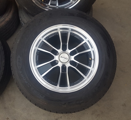 ล้อมือ2 JRD COUPE ขอบ15 6รู139 พร้อมยาง 4 ล้อ