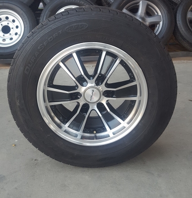 ล้อมือ2 JRD COUPE ขอบ15 6รู139 พร้อมยาง 4 ล้อ