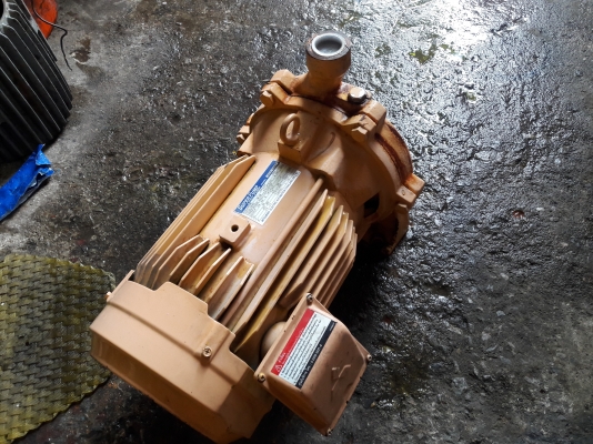 ขาย !! ปั้มน้ำหอยโข่ง.มิตซู.ขนาด3แรง380v.สภาพเดิม.พร้อมใช้งาน