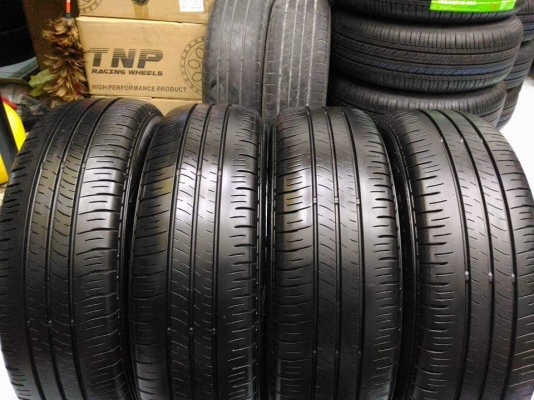 ยาง \% คัดสภาพ Dunlop Enasave EC300+  185 65 15 ผลิตปี 2016 ยางสวย ดอกหนาๆ ไม่คลื่น ไม่กินข้าง ดอกเสมอกันทุกเส้น วิ่งต่อได้อีกนาน ขายถูก 4 เส้น 2600.- NET แถมจุ๊บลมให้ 4 ตัว *** ราคายกกลับไปใส่เองนะคะ รับบัตรเครดิตทุกธนาคาร ส่งทั่วไทย ค่าส่งเก็บปลายทาง ***