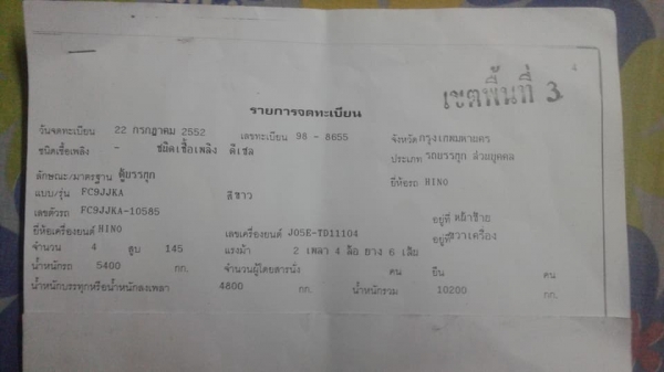 ขาย6ล้อ FC9Jตู้แห้ง10บาน เครื่อง145แรง 6 เกียร์ ปี52 หัวเดิมบางไม่เคยทำสี เครื่องดี คัชซีสวย ยางเต็ม