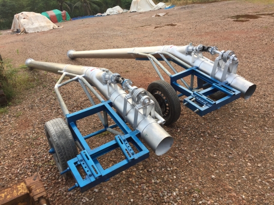 ขายท่อ ขายท่อสูบน้ำขนาด 8 นิ้วแบบมีลากลากเคลื่ เคลื่อนย้ายสะดวก ของใหม่ ของใหม่พร้อมใช้งาน