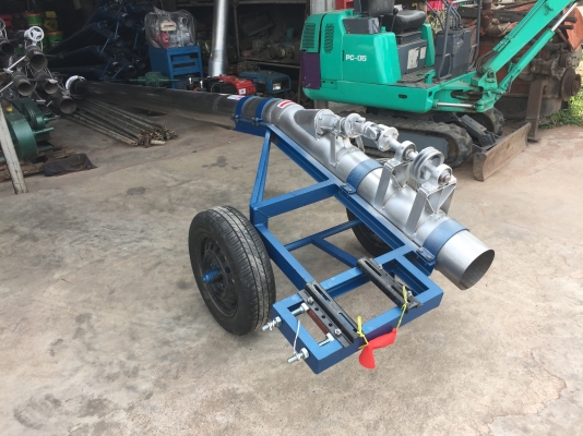 ขายท่อ ขายท่อสูบน้ำขนาด 8 นิ้วแบบมีลากลากเคลื่ เคลื่อนย้ายสะดวก ของใหม่ ของใหม่พร้อมใช้งาน