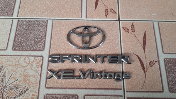 โลโก้ติดท้ายรถ TOYOTA SPRINTER